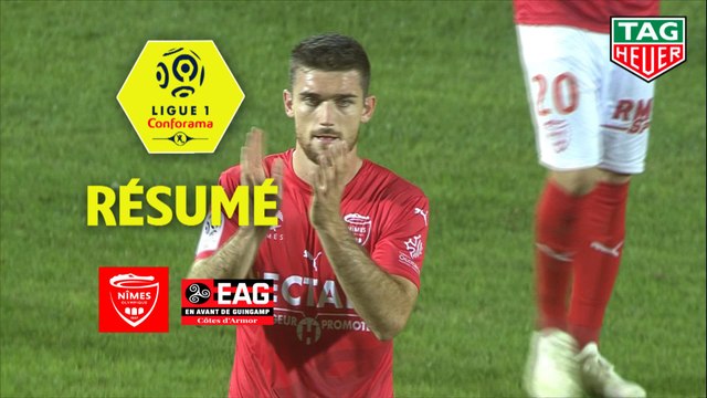 Nîmes Olympique - EA Guingamp (0-0) - Résumé - (NIMES-EAG) / 2018-19
