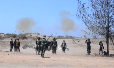 Ratusan Personel TNI AD Ikuti Latihan Menembak Rudal