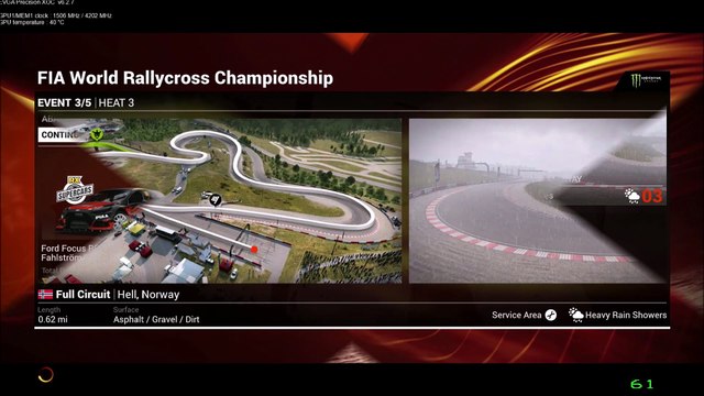 DiRT 4 Fly Cam FIA World RallyX Champs Ev3 Qual Q3 Hell Norway