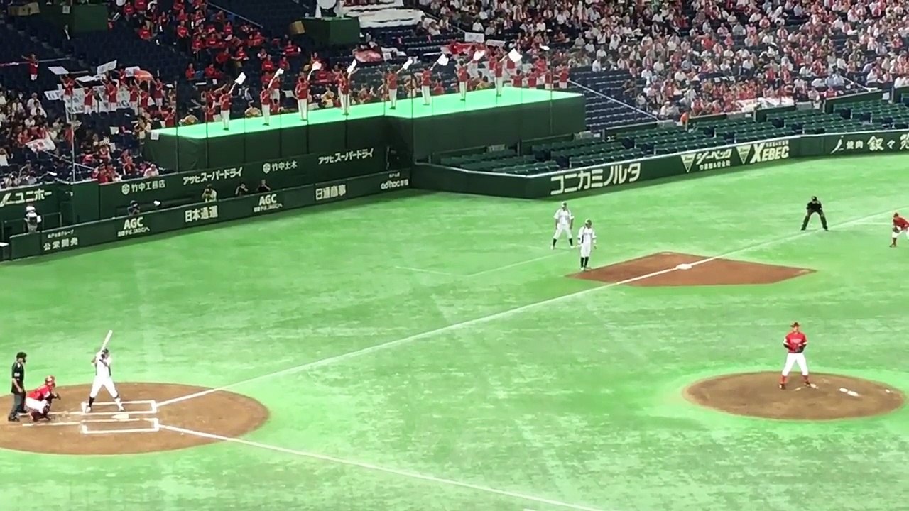 【ドラフト候補】田村強(JR西日本)右方向への打球
