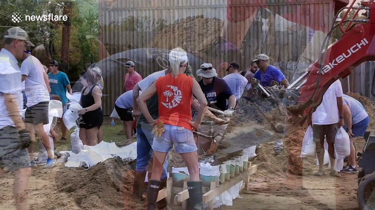 Residents fill sandbags as post-Florence flooding continues to hit Carolina neighborhoods