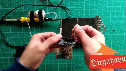 (Oh My DIY Tricks And Treats)  HOW TO MADE HOT AIR GUN Just In 10 Minutes !!!!