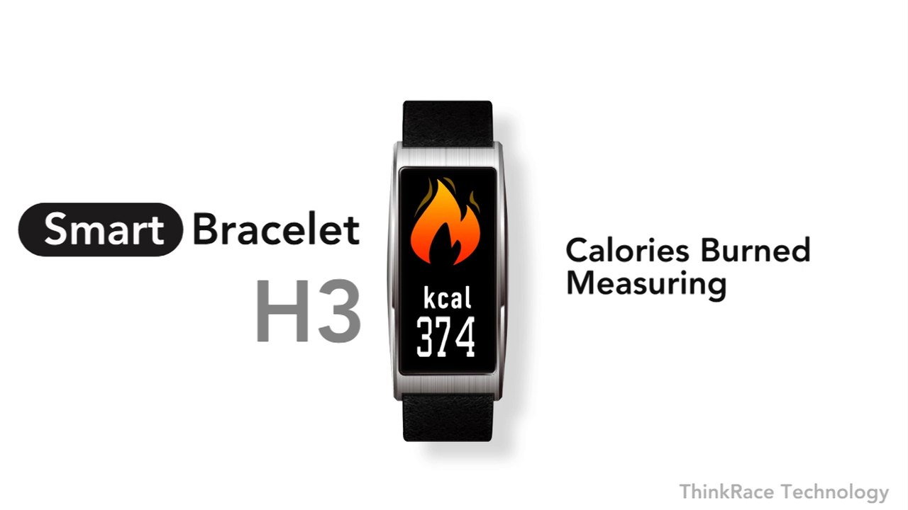 Health monitoring  fitness tracker H3 with heart rate monitor