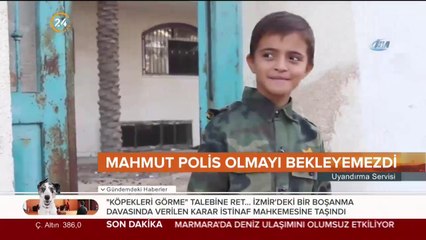 Dünyanın en küçük polisi oldu