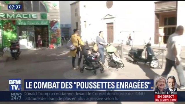 Un syndicat des poussettes enragées dénonce les difficultés pour se déplacer avec une poussette