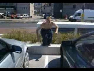 parkour Recon street en vacance