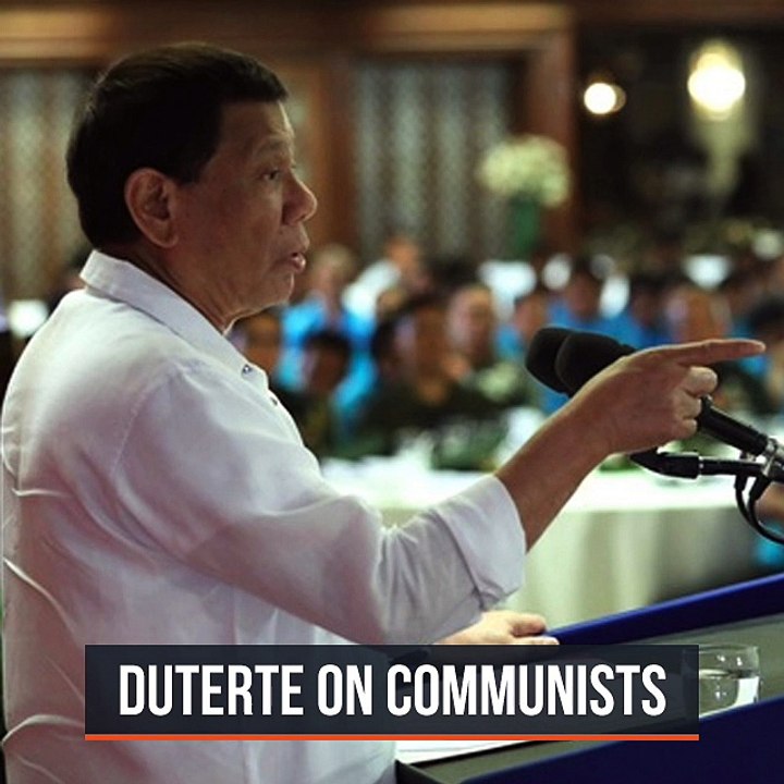 Duterte slams communists amid supposed ouster plot