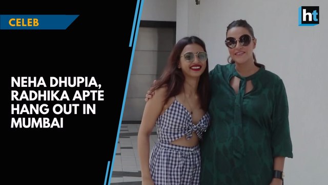 Neha Dhupia, Radhika Apte hang out in Mumbai for #NoFilterNeha