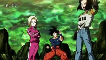 【ドラゴンボール超】17号、18号、孫悟空の個性あふれる自己紹介 dragonball super (2)