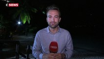 Emmanuel Macron arrive en Martinique, la tempête Kirk aussi