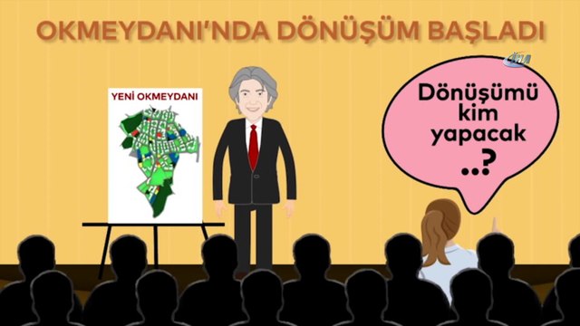 Okmeydanı Kentsel Dönüşüm Projesi İnfografik filmle anlatıldı