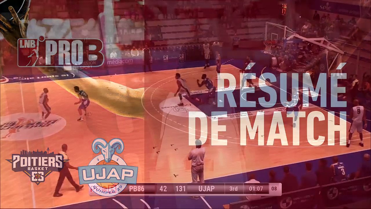 Leaders Cup PRO B : Poitiers vs Quimper (J2)