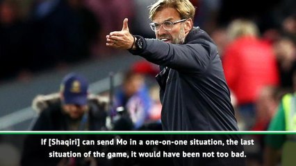 Klopp explains heated exchange with Shaqiri after Chelsea defeat