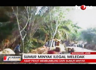 Sumur Minyak Ilegal Meledak