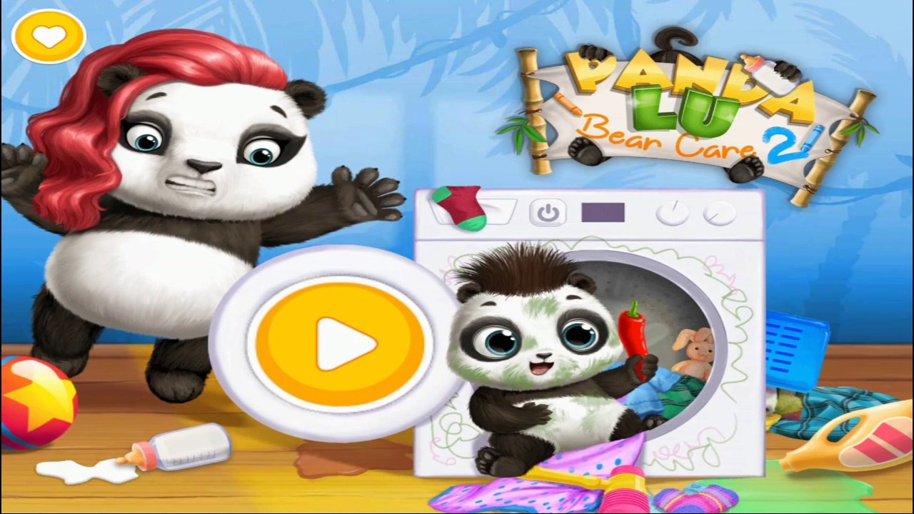 Baby Panda Cartoon Game for Kids - Baby Play to Take Care Baby Bear