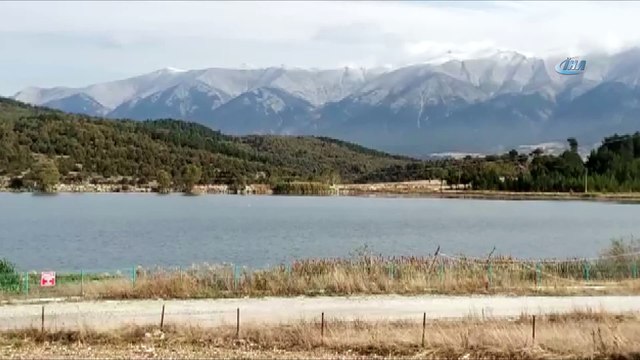 Uludağ gelinliğini erken giydi