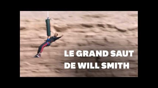 Pour ses 50 ans, Will Smith s'est jeté dans le Grand Canyon