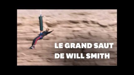 Pour ses 50 ans, Will Smith s'est jeté dans le Grand Canyon