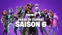 Fortnite Saison 6 - Aperçu du Passe de combat