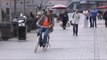 Karaköy-Kabataş Arasında Bisiklet Yolu İçin Keşif Turu Yapıldı