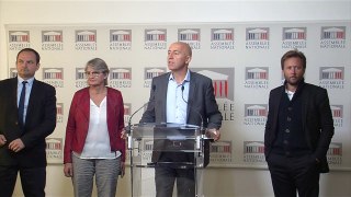 Conférence de presse du Groupe Socialistes et apparentés sur la loi PACTE