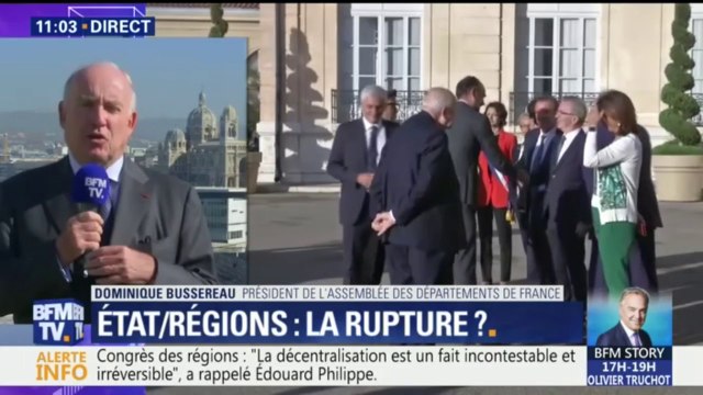 Congrès des régions: Nous n'avons pas eu de réponses du Premier ministre , estime Dominique Bussereau