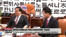 N. Korea agrees in principle to dialogue with S. Korean legislature