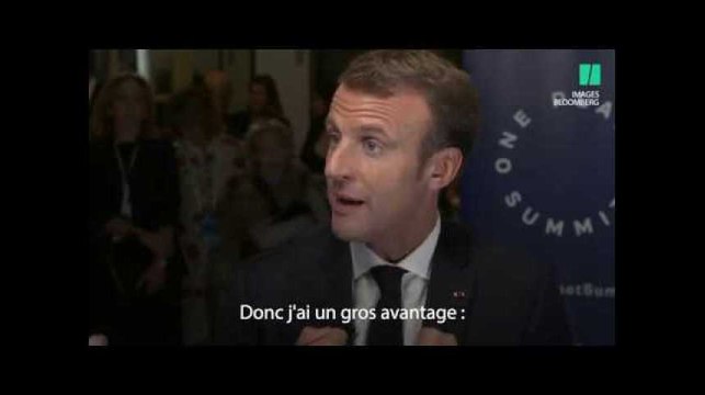 Macron: La meilleure façon d'être en haut des sondages, c'est donner de l'argent