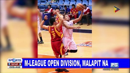 SPORTS BALITA | M-League Open Division, malapit na