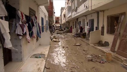 عودة تدريجية للحياة بمحافظة نابل التونسية بعد الفيضانات