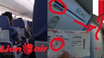 Penumpang Lion Air tidak kebagian kursi dalam pesawat - TomoNews