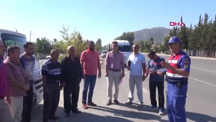 Antalya Gazipaşa'da Jandarmadan Denetim