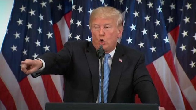 Trump llama señor kurdo a un periodista, los kurdos le defienden