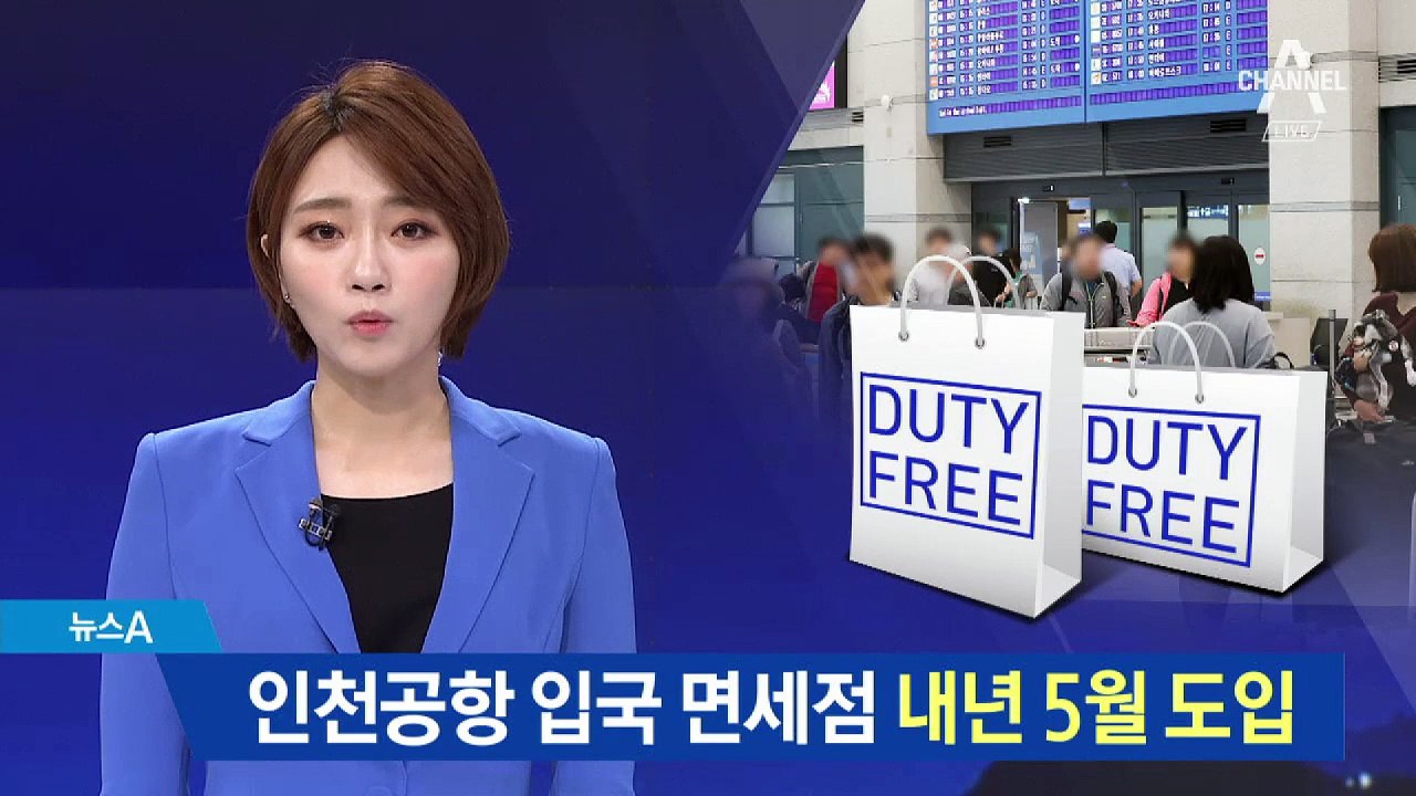 정부, 내년 5월말 인천공항 입국장 면세점 도입