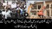 Victims protests against encroachments by land mafia in Gulistan-e-Jauhar