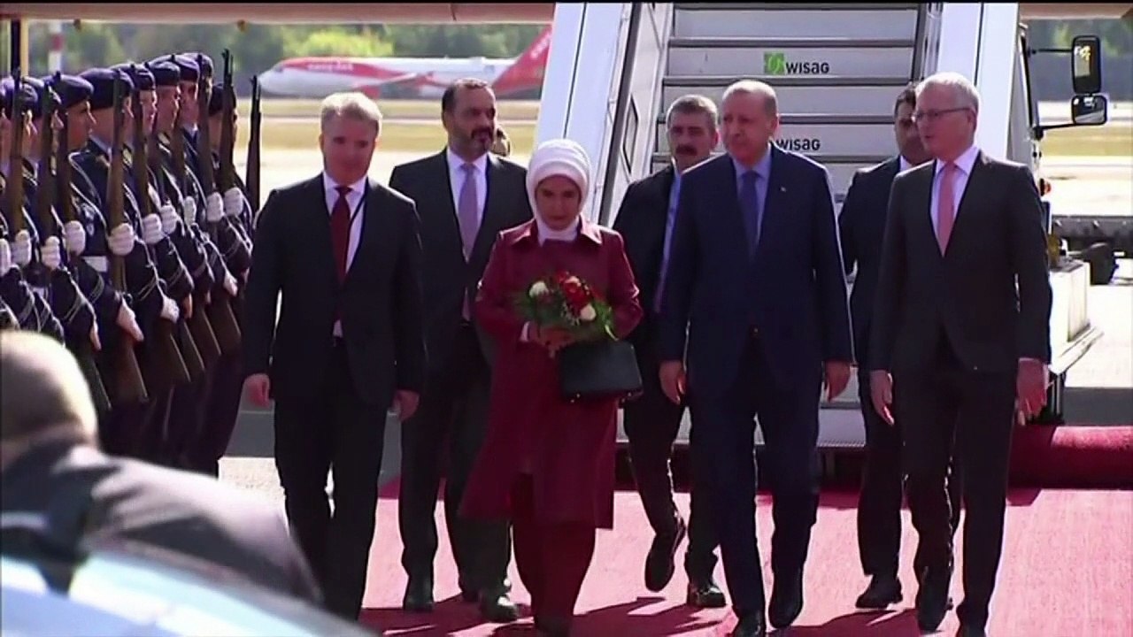 Erdogan zum Staatsbesuch in Deutschland