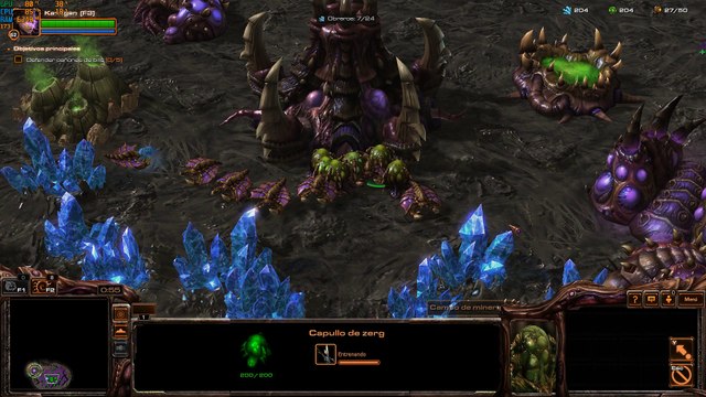 Gameplay de StarCraft II en el Asus ROG SCAR II