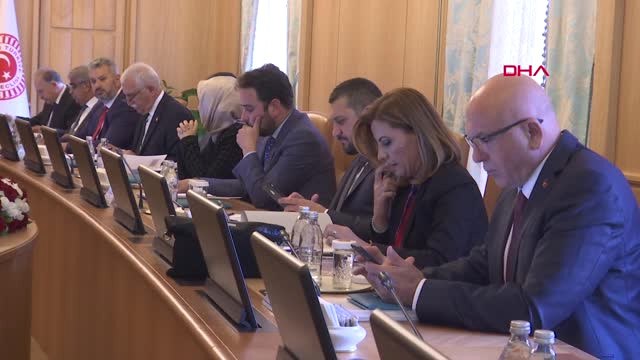 Ankara TBMM Başkanı Binali Yıldırım, Meclis Başkanlık Divanı Toplantısına Katıldı