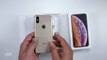 Unboxing the gold iPhone XS