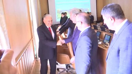 TBMM Başkanı Yıldırım, Divan Üyeleri ve Grup Başkanvekilleri ile Bir Araya Geldi