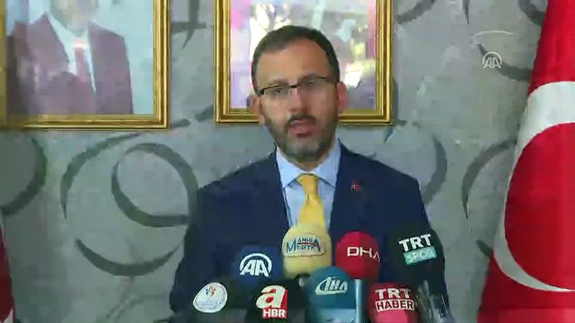 Gençlik ve Spor Bakanı Kasapoğlu: 'UEFA açısından EURO 2024 açısından üzücü bir durumdur' - İZMİR