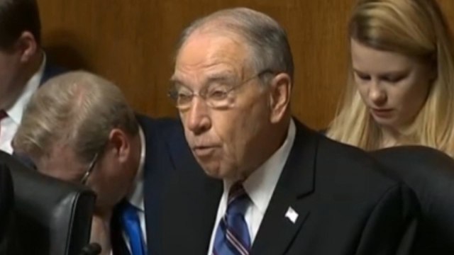 Sen. Chuck Grassley Apologizes To Christine Ford And Brett Kavanaugh