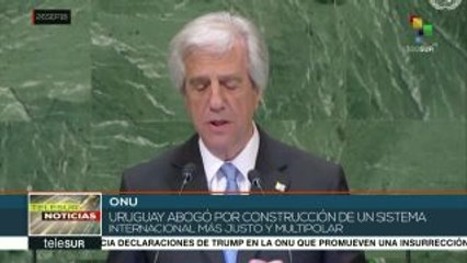 Aboga Uruguay ante ONU por un nuevo sistema internacional más justo