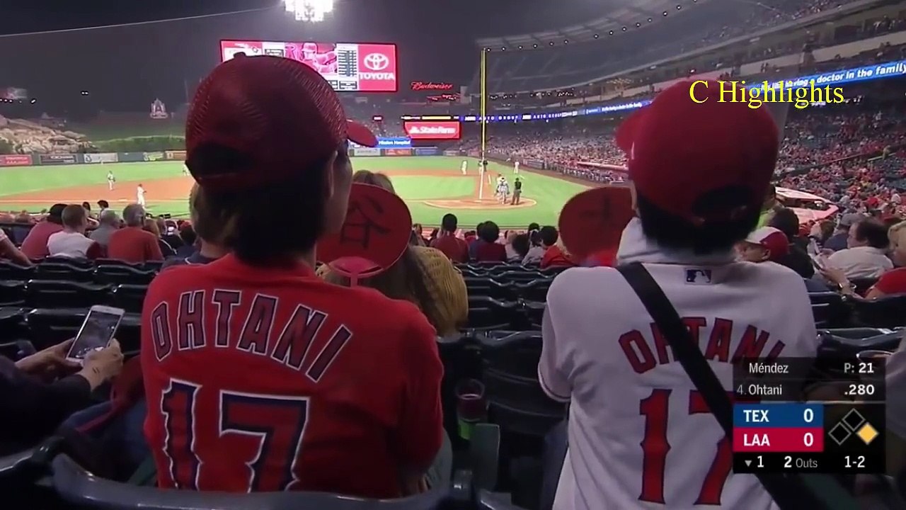 大谷翔平 ホームラン 22 回目 2018/9/27 - Shohei Ohtani Angels - エンゼルス Vs レンジャーズ  | C Highlights