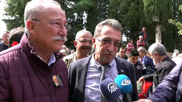 Sanatçı Tuncel Kurtiz mezarı başında anıldı - BALIKESİR