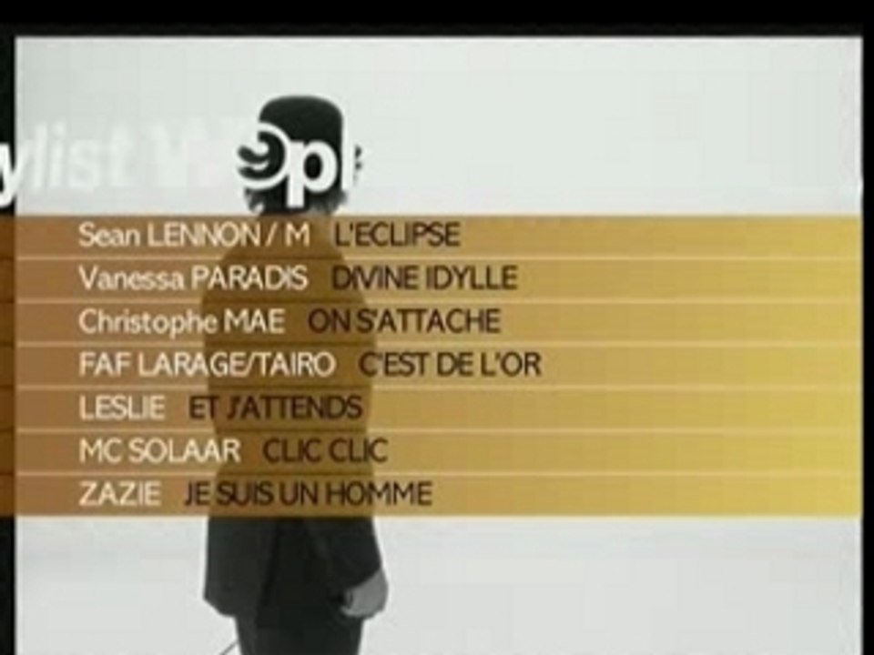 Sean Lennon et M - l'eclipse