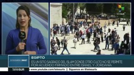 Fuerzas israelíes asaltan mezquita palestina de Al Aqsa