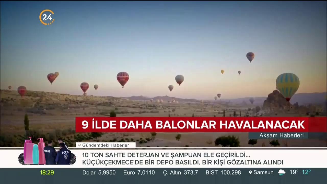 Balonlar havalanacak