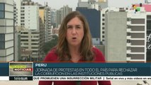 Peruanos marcharán contra la profunda corrupción en el país