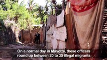 In France's Mayotte, dozens of migrants are rounded up daily